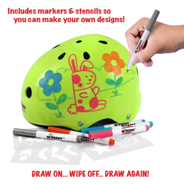 Wipeout™ Dry Erase Helmet 3+