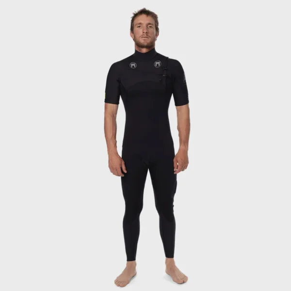 APOLLO OCENA 2MM SHORT SLEEVE FULL CHEST ZIP