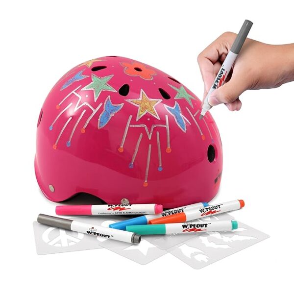 Wipeout Neon Pink Youth L