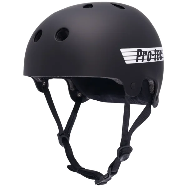 Helmet OLD SCHOOL LOW PRO ASIA FIT HELMET, BLACK MATTE