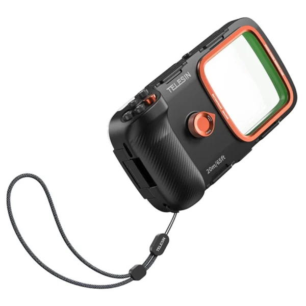 Case acuático con control remoto para Smartphones