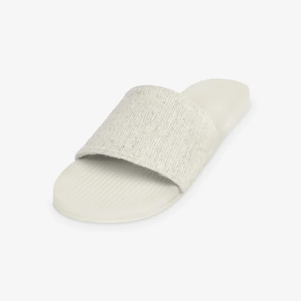 WOMENS SANDALS SLIDES RECYCLED FABRIC
