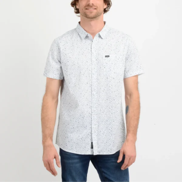 CAMISA MC - WHITE - VE25