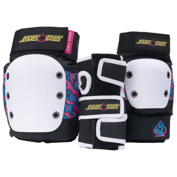 STREET ADULT 3-PK PAD SET SANTA CRUZ SIGNATURE EDITION